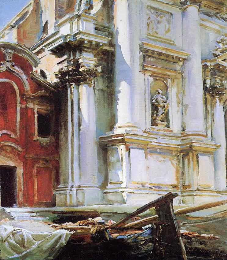 Corner of the Church of St. Stae Venice