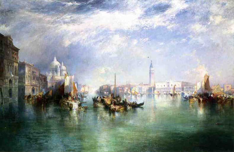 Entrance to the Grand Canal Venice