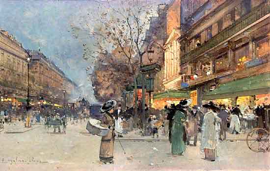 Paris Street Scene