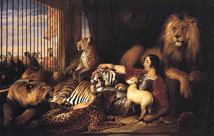 Sir Isaac Van Amburgh and His Animals
