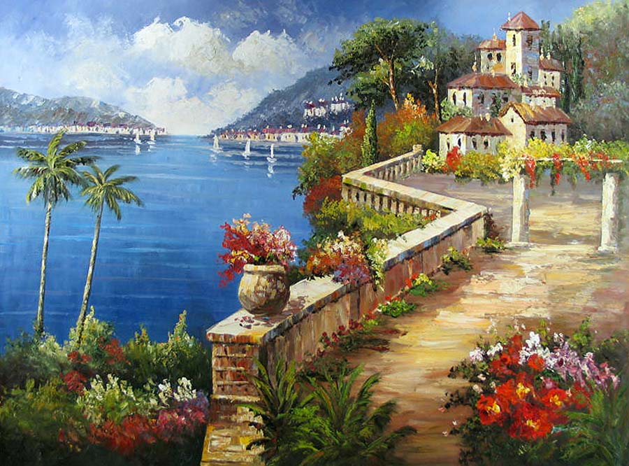 View to the Mediterranean