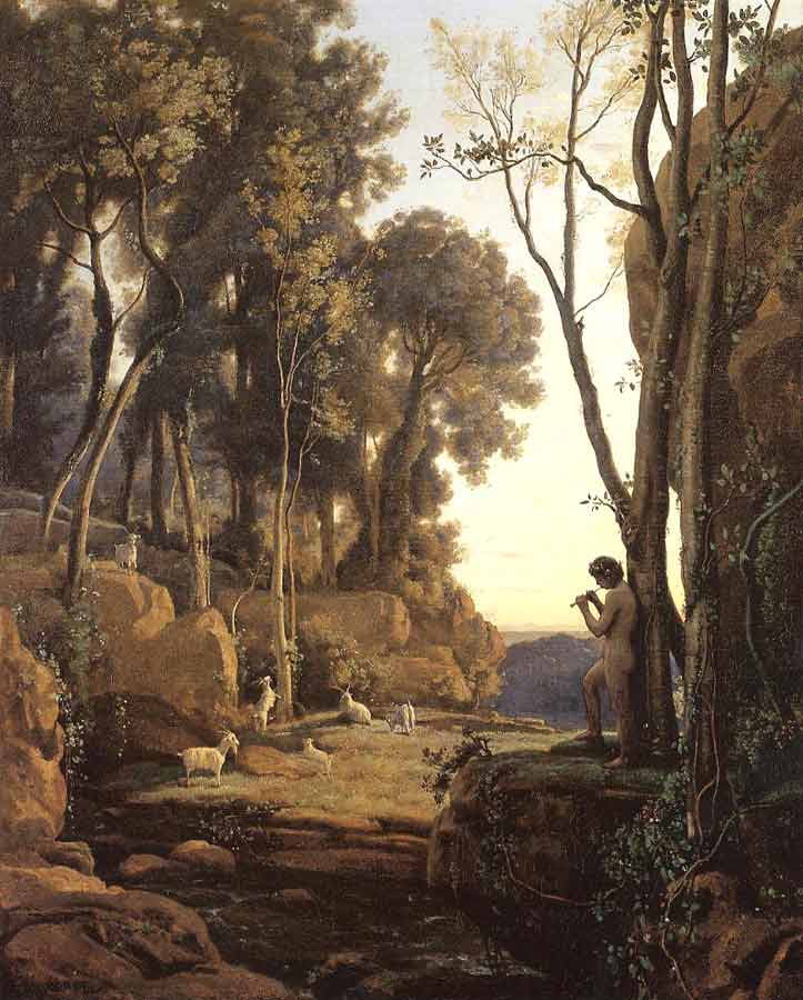 Landscape Setting Sun aka The Little Shepherd