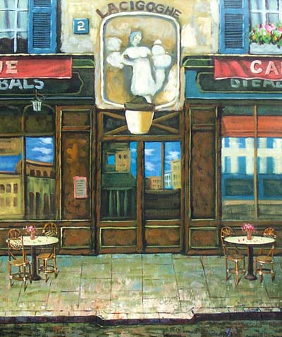 Paris Street Scene