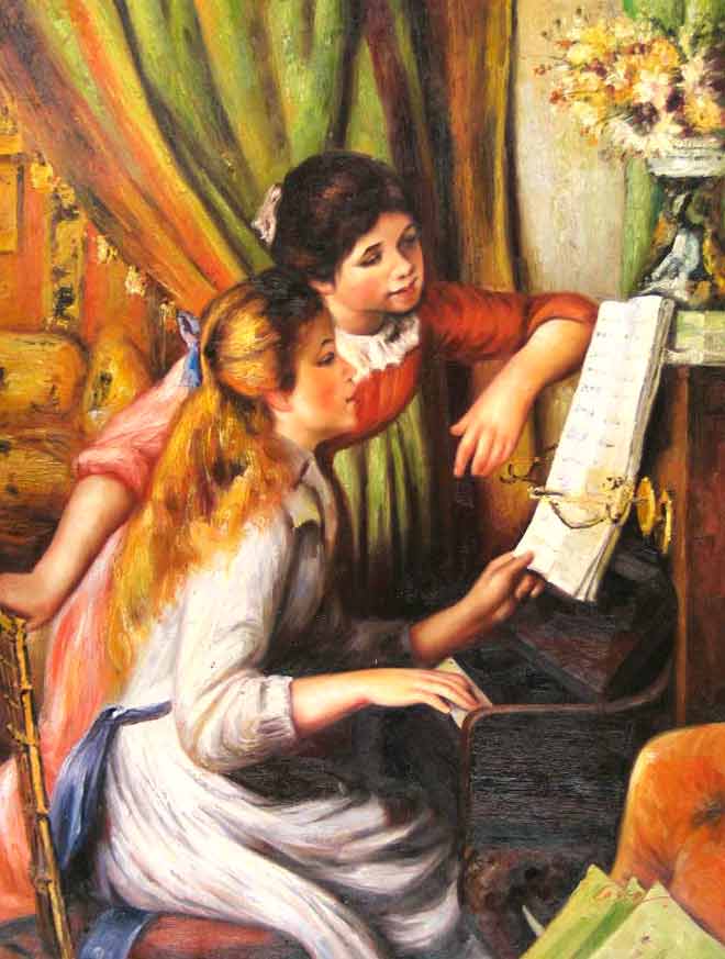 Girls at the Piano