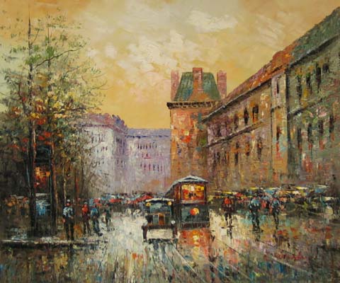 Paris Street Scene