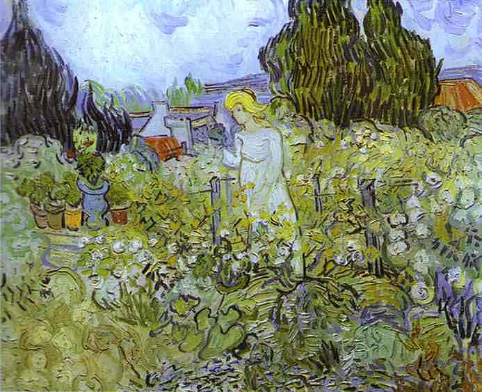 Gachet in her Garden at Auvers Sur Oise