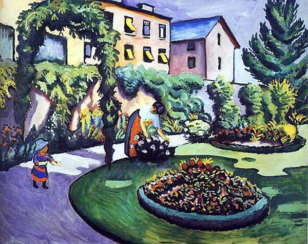 The Macke Garden at Bonn