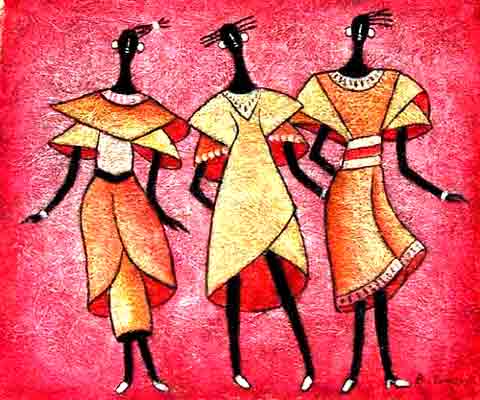 Three Dancers