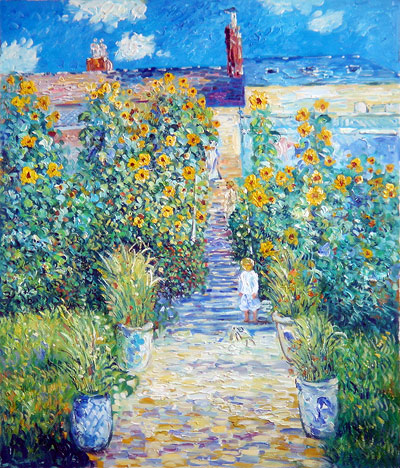 Artists Garden at Vetheuil