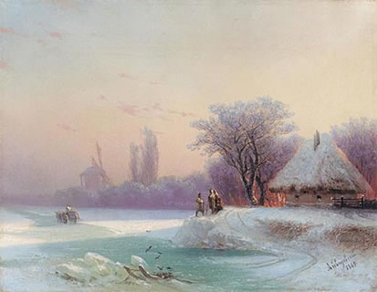 Perils of Winter Travel in the Russian Provinces