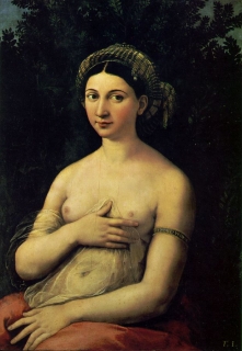 Portrait of a Nude Woman (the Fornarina)