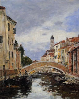Small Canal in Venice