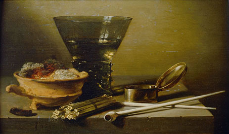 Still Life with Smoking Implements and Berkemeyer