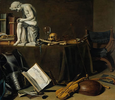 Vanitas Still Life with the Spinario