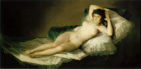 The Nude Maja 1800