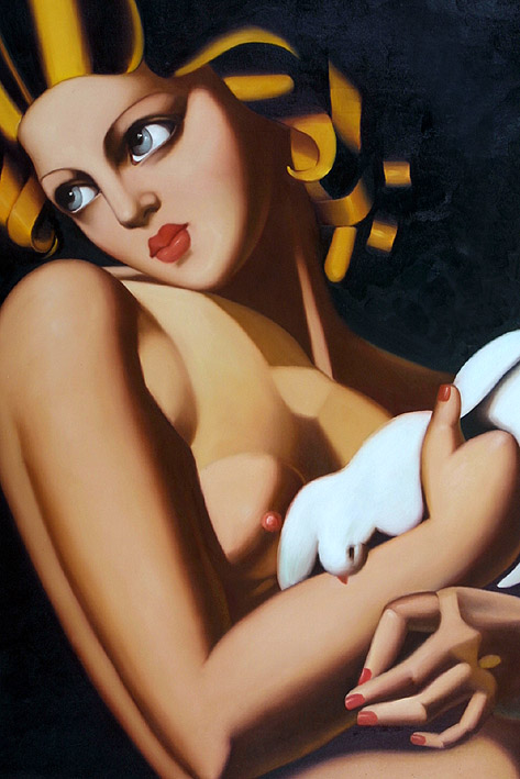 Femme a la Colombe
