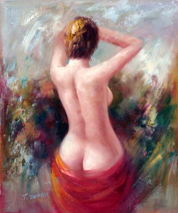 Nude from Back