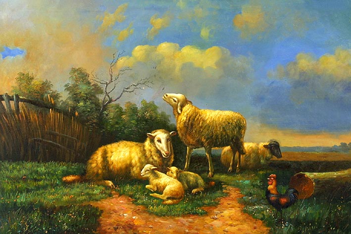 Sheep with Lambs