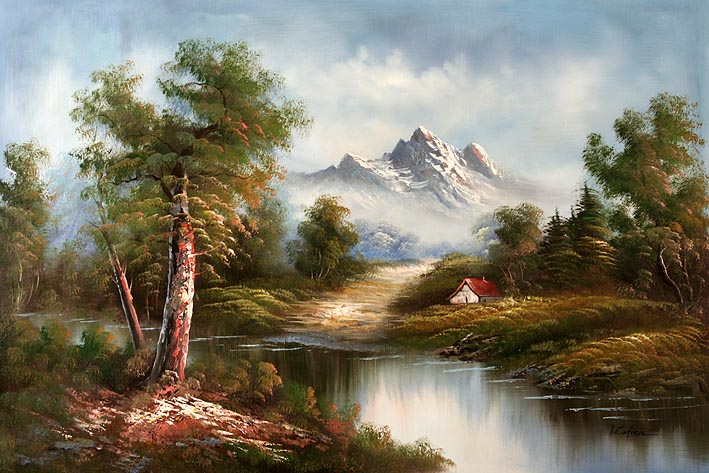 Classic Mountain Landscape