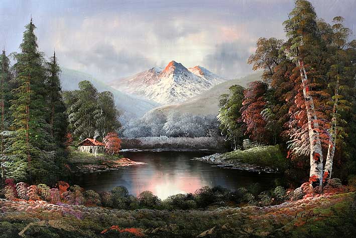 Classic Mountain Landscape
