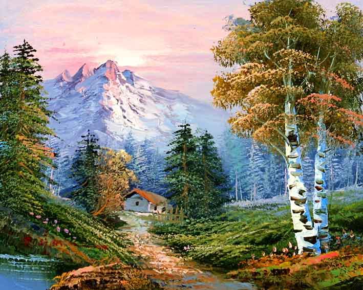 Classic Mountain Landscape