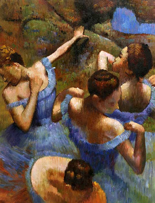 Blue Dancers