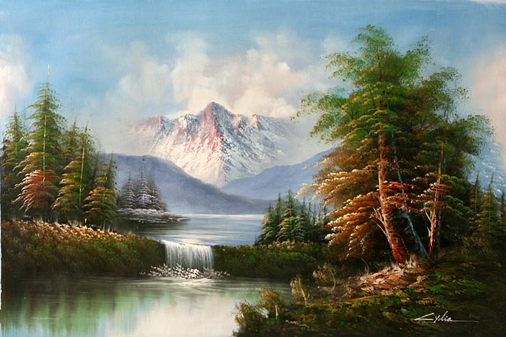 Classic Mountain Landscape