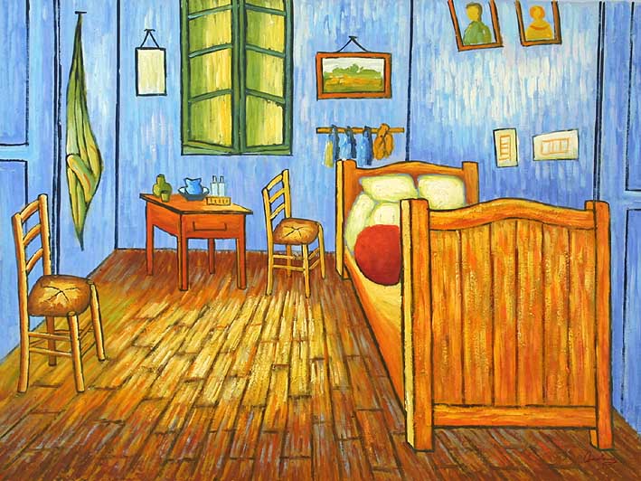 Van Goghs Bedroom in Arles,oil paintings on canvas