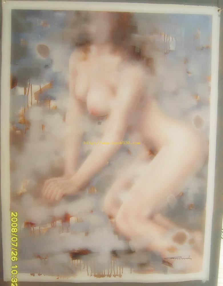 original impression nude oil painting #11