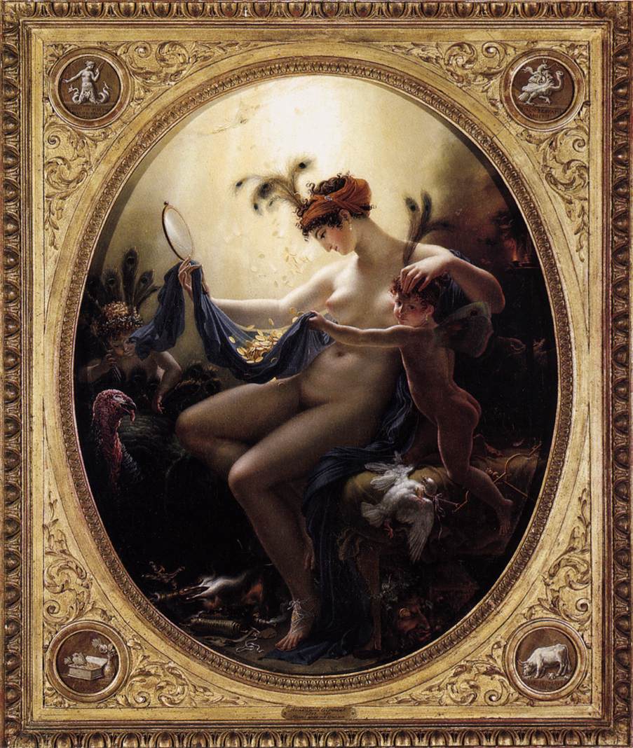 GIRODET DE ROUCY TRIOSON Anne Louis Mademoiselle Lange as Danae