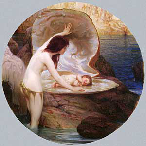 Duccio di Buoninsegna Herbert James Draper A Water Baby