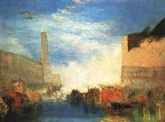 Joseph Mallord William Turner Venice Buildings