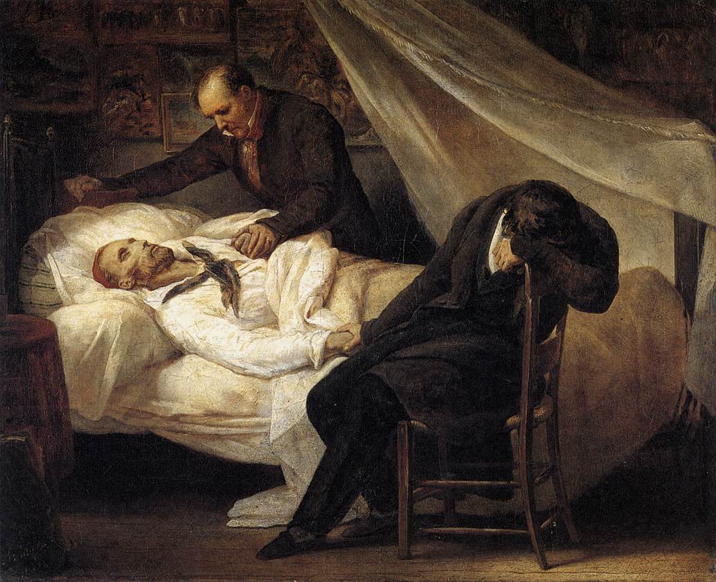 SCHEFFER Ary The Death of Gericault