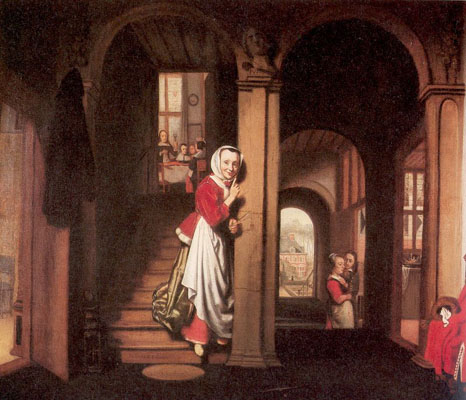 Nicolaes Maes The Eavesdropper