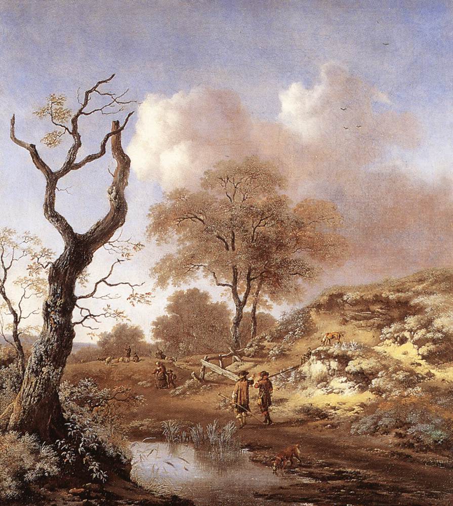 WYNANTS Jan A Hilly Landscape