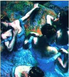 Les Danseuses Bleues - Edgar Degas
