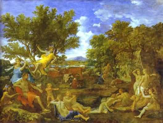 Nicolas Poussin Apollo and Daphne