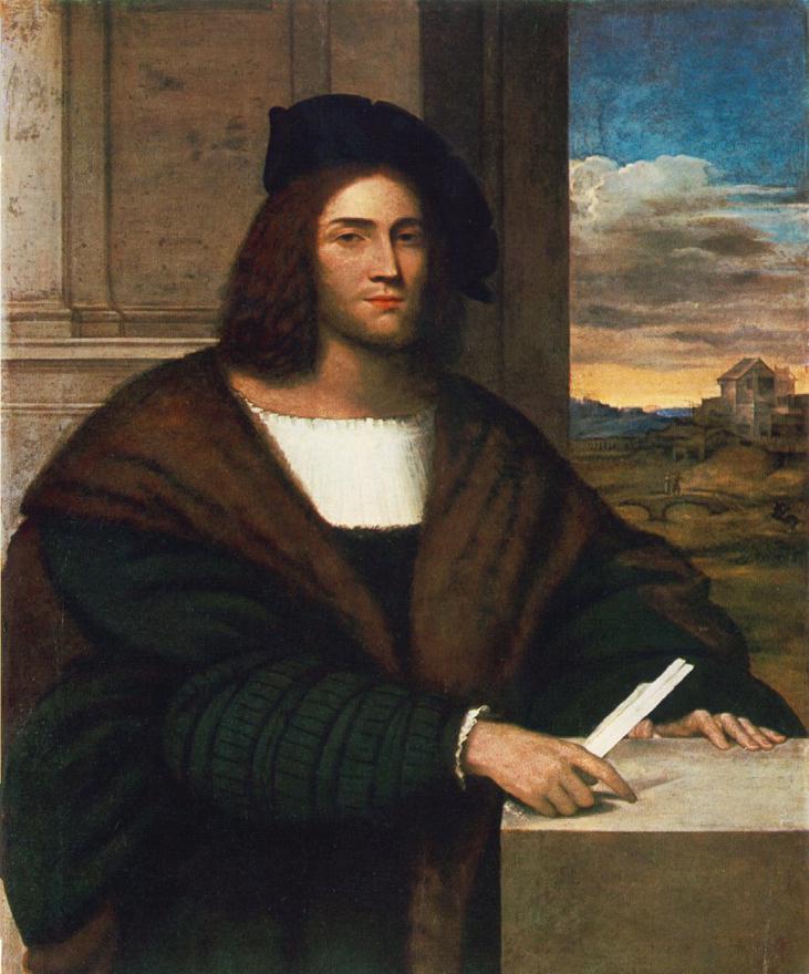 SEBASTIANO DEL PIOMBO Portrait of a Man