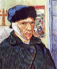 Self-Portrait with Bandaged Ear - Vincent Van Gogh