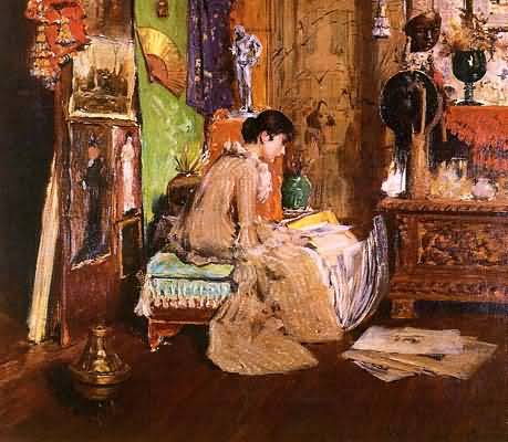 William Merrit Chase The Tenth Street Studio