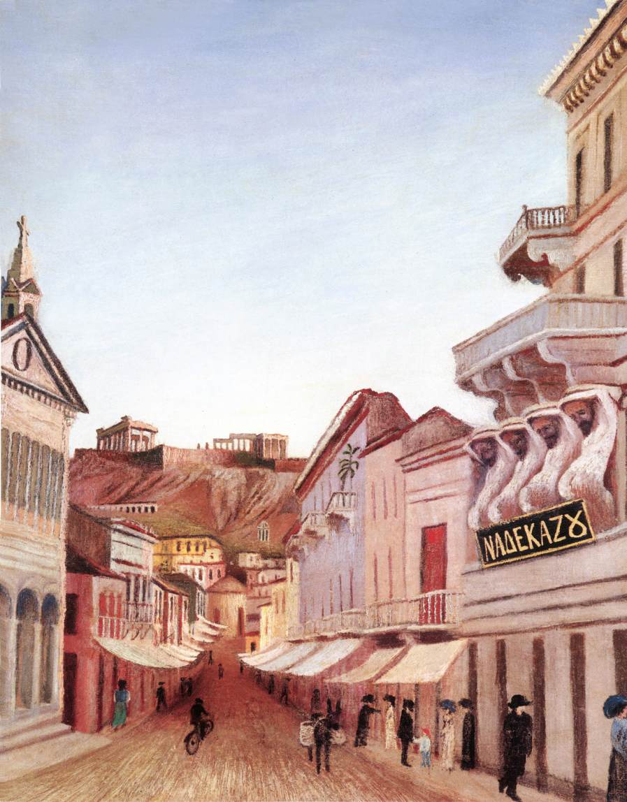 CSONTVARY KOSZTKA Tivadar Street at Athens