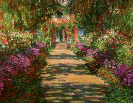 Main Path through the Garden at Giverny (detail)