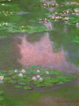 Water-Lilies 1905 (portrait detail)