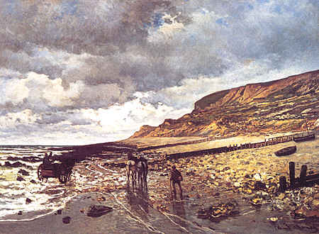 The Point de la Heve at Low Tide (detail)