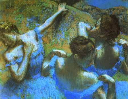 Blue Dancers (detail)