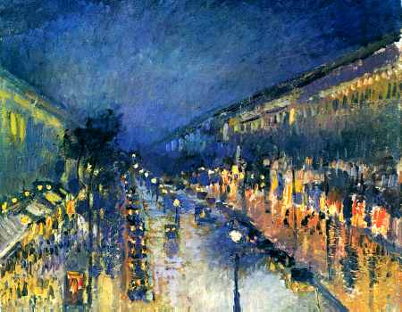 Boulevard Montmartre, Night Effect