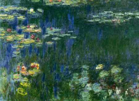 Green Reflections I (left detail)