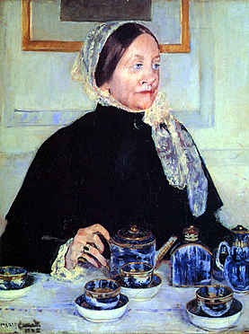 Lady at the Tea Table