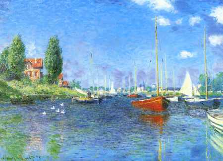 Red Boats, Argenteuil 1875