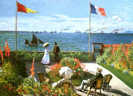 Terrace at Sainte-Adresse